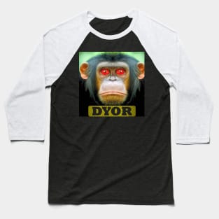 Funny Monkey Humorous Apes Animals memes Baseball T-Shirt